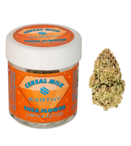 2023.4.5.EarthySelect.THCa.Flower.Jars.Normal.CerealMilk.Jar.DSC04292.Bud.DSC04364 2