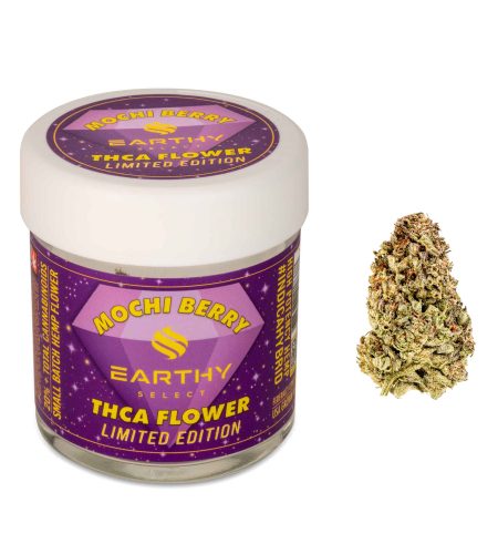 2023.4.5.EarthySelect.THCa.Flower.Jars.Normal.MochiBerry.Jar.DSC04298.Bud.DSC04388 2